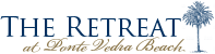 The Retreat at Ponte Vedra Beach, Blue Fixed Header Logo